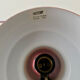Pair of orange vintage sis table lamps, Model 838