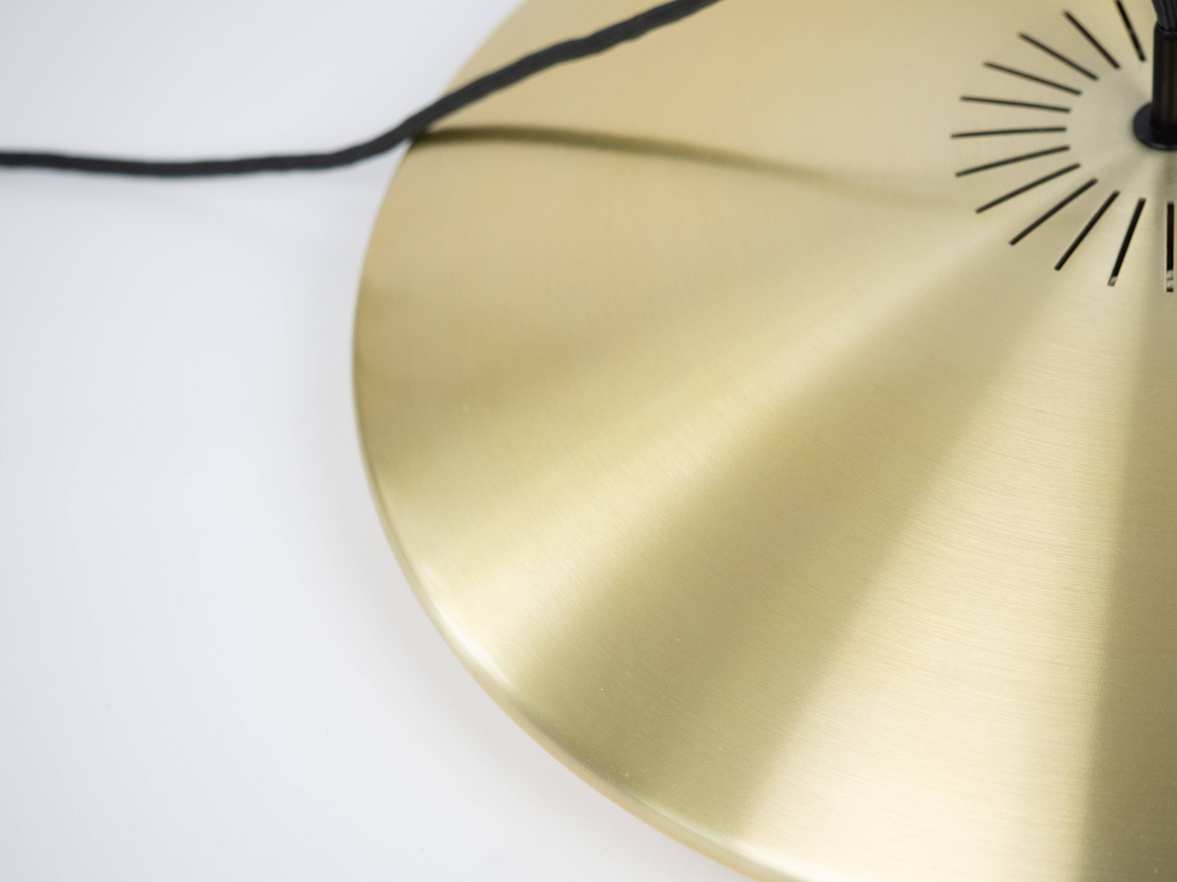 Danish Diskos vintage pendant lamp by Jo Hammerborg, Fog og Morup, 1965