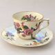 Set of 4 cups and 4 saucers Bernardaud Limoges – Chinese Birds