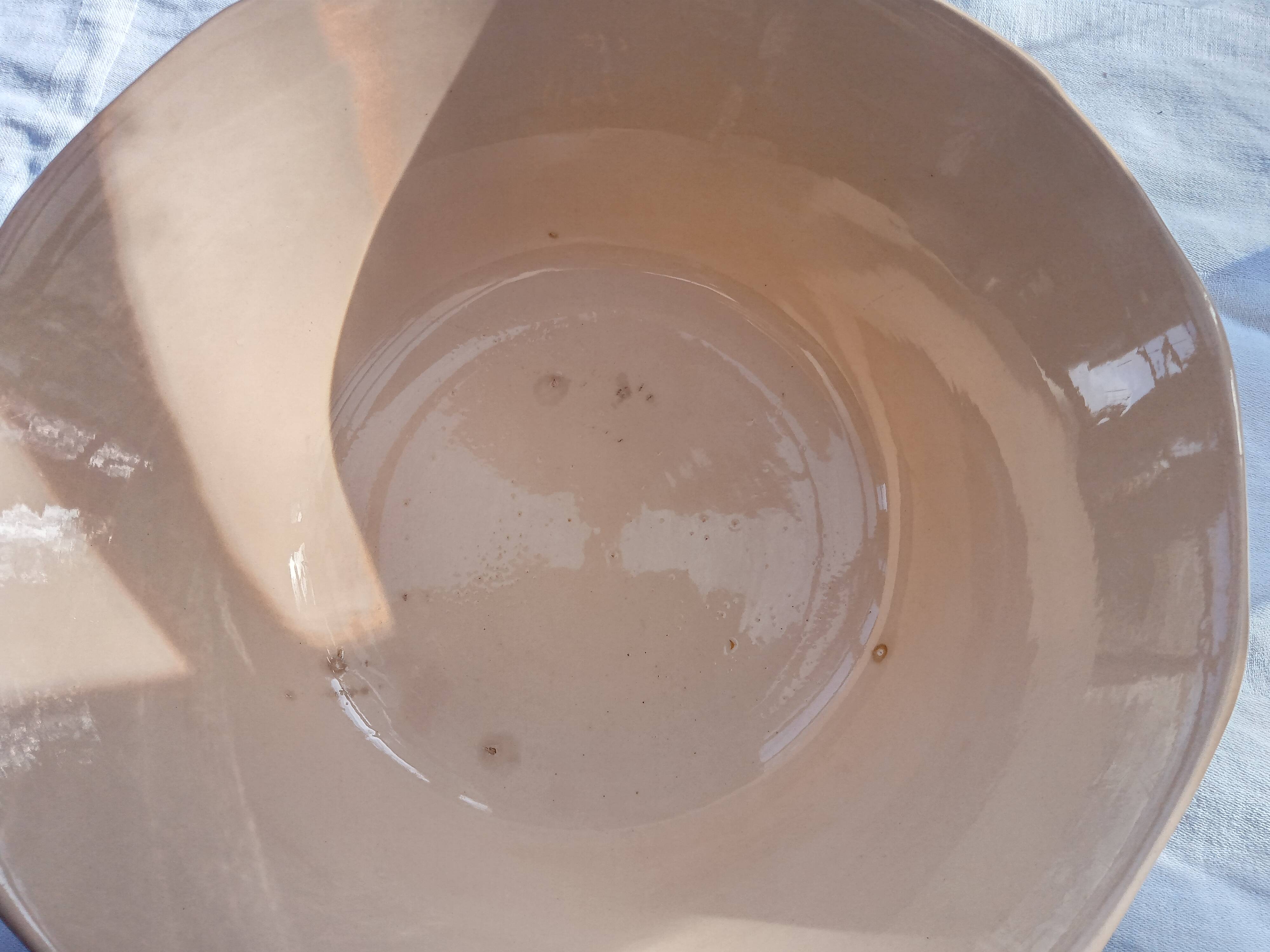 Ensemble de 3 plats et saucière Digoin