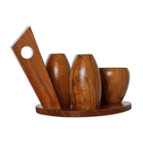 walnut salt & pepper set