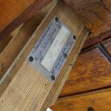 Antique apothecary furniture in oak France early twentieth century