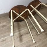 Pair of industrial stools