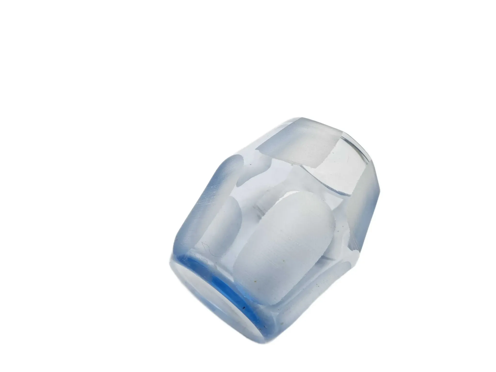 Vase en cristal bei pologne postmodernisme