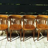 Set of 4 vintage bistro chairs