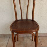 Mundus 42 pyrograved bistro chair