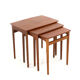 Svend Åge Madsen nesting tables - danish design in teak  mid century modern