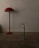 Table d'appoint vintage IKEA RY par Tord Björklund – Chrome et verre – Postmoderne