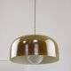 Space Age Brown Pendant Lamp from Guzzini, 1960s