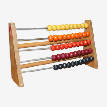 Wooden abacus