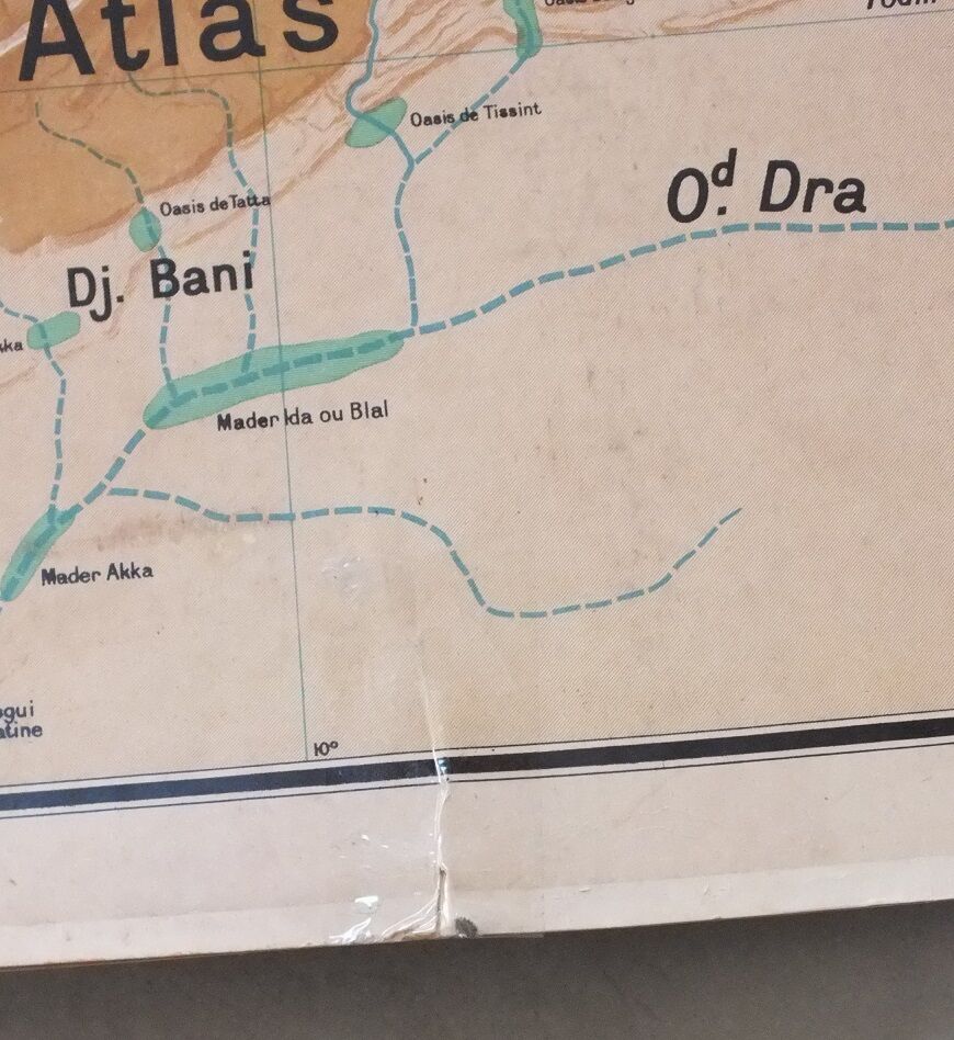 Vidal-Lablache #44 Morocco school map