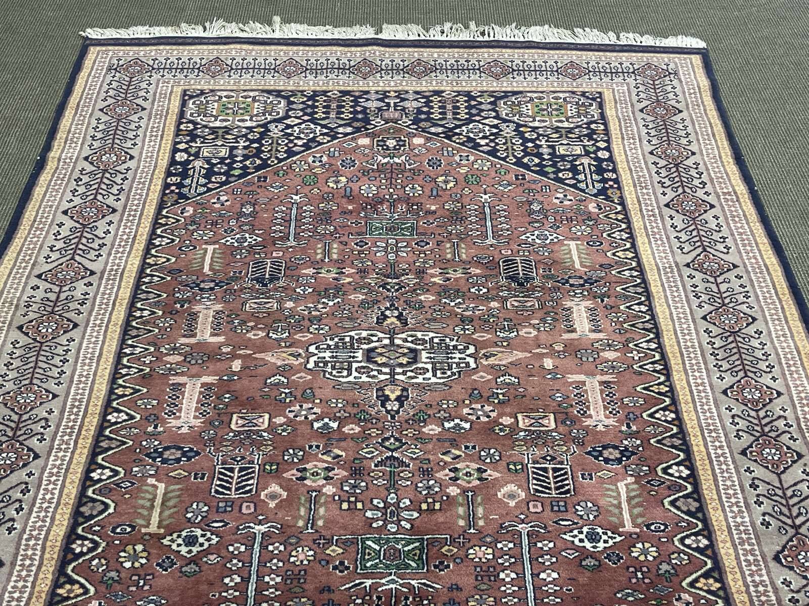 Iranian handmade wool rug