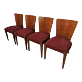 Art Deco Style Dining Chairs by Jindrich Halabala