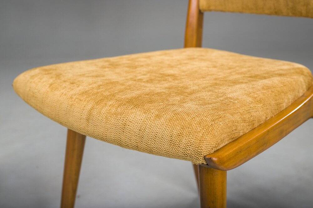 Mid-century modern dining chairs attributed to Ernst Martin Dettinger for Lucas Schnaidt, 1950s, set of 4