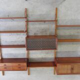 Scandinavian modular shelving system by Poul Cadovius for Gustav Bahus