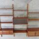 Système d'étagères modulable scandinave par Poul Cadovius pour Gustav Bahus