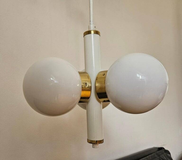 Rare Midcentury Space Age Chandelier Sputnik, Italy, 1970s