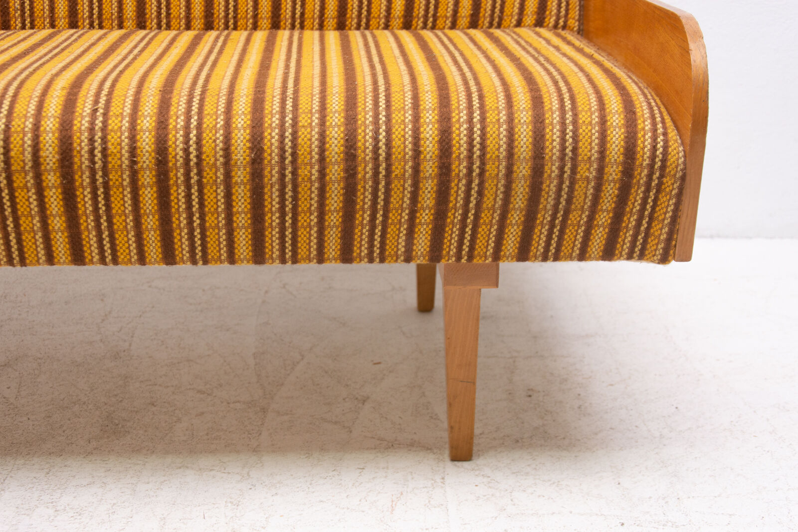 Canapé pliant du milieu du siècle, années 1960, Tchécoslovaquie