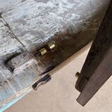 Old Burmese teak display case