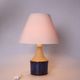 Søholm blue ceramic table lamp by Maria Philippi, 1960s