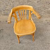 Baumann armchair light wood