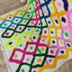 Handmade moroccan berber rug 245 x 133 cm