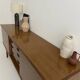 Vintage teak sideboard in Scandinavian style