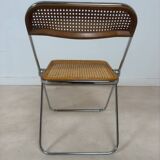 Ensemble de 5 chaises « Plia » par Giancarlo Piretti pour Castelli