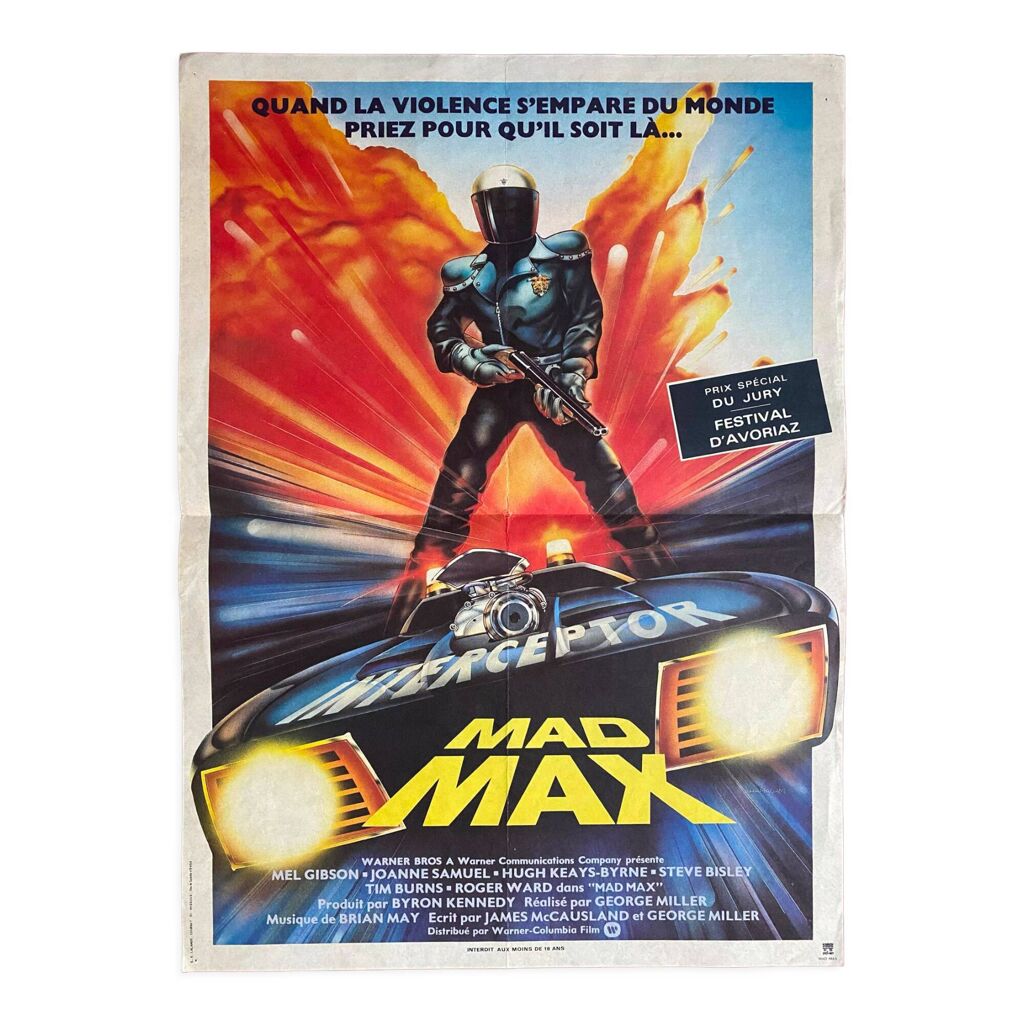Movie Poster MAD MAX 1979 Original Cinema | Premium Produktbild-Vorschau 3