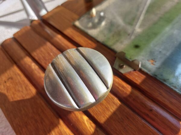 patère en bois, vintage