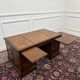 RAC Classic English Chesterfield Desk Brown Leather