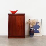 Meuble en acajou, design danois, années 1980, fabrication : Danemark