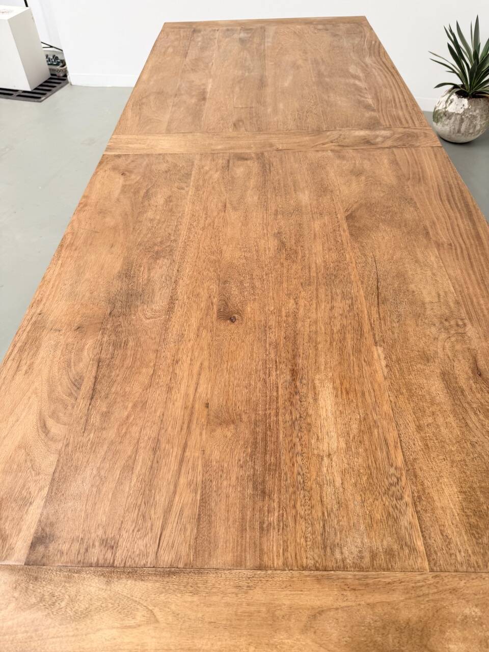 XL beech farmhouse table