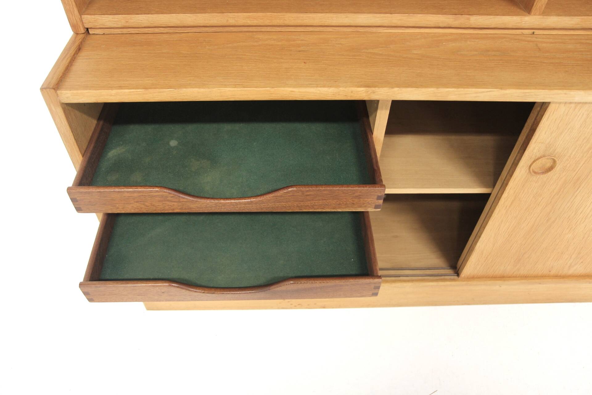 Scandinavian oak chest of drawers, Sweden, 1960