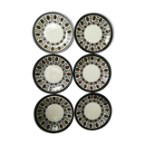 Dessert plates Boch Rambouillet