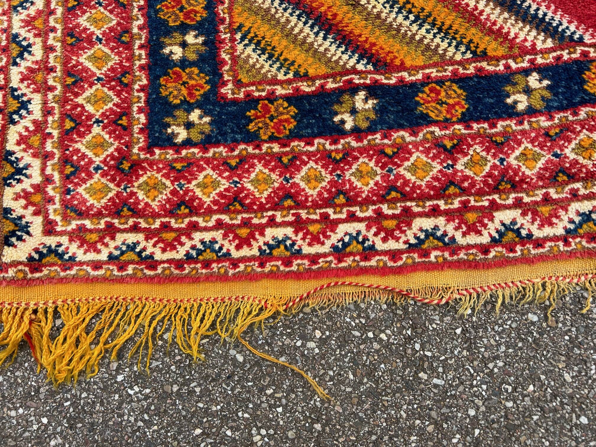 Vintage berber rug
