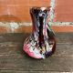 Old pichet vallauris polychrome glazed ceramics france vintage