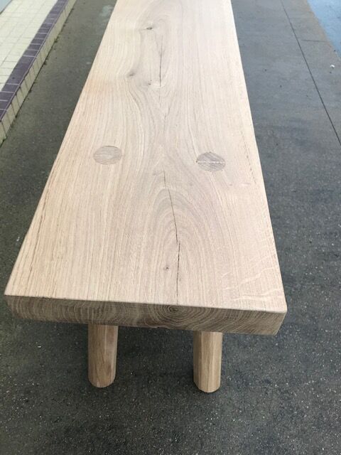Oak bench