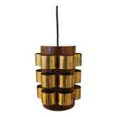 Suspension danoise des années 70, en métal fin