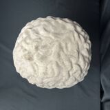 Antique Hermes head sculpture, patinated plaster, mid-20th century