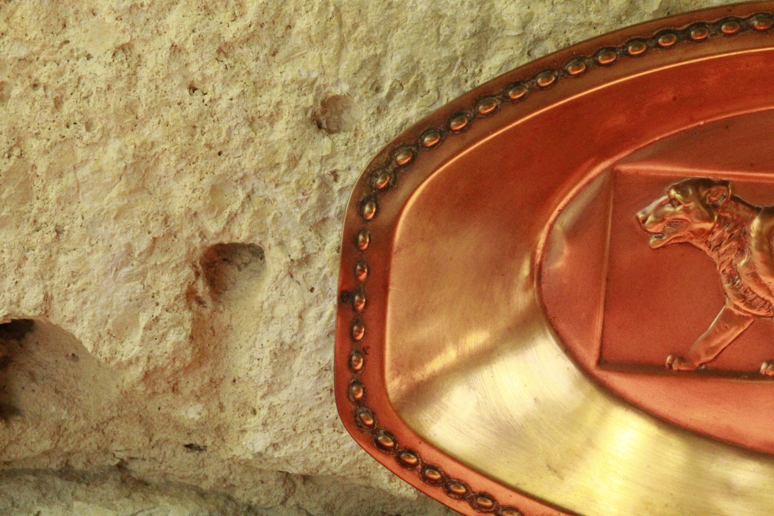 Old golden panther breadbasket