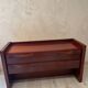 Scandinavian vintage low chest of drawers