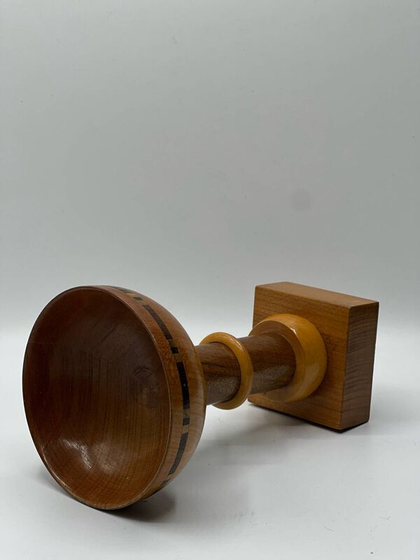 Coupelle en bois art déco