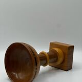 Art deco wooden bowl