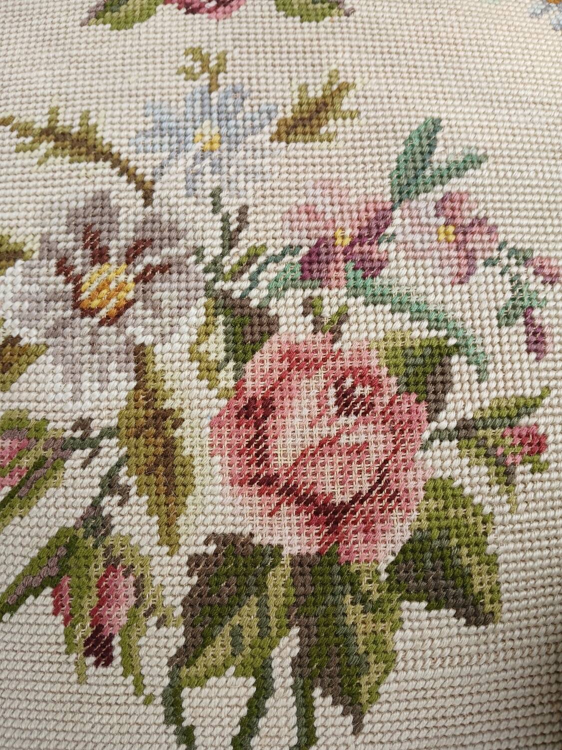 Antique upholstered chair