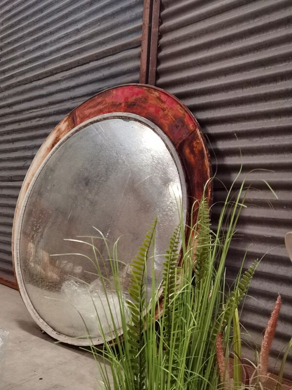 Miroir Convexe Industriel République Tchèque 1960
