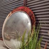 Convex Mirror Industrial Czech Republic 1960