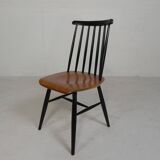 Set of 4 Fanett model slatted chairs, Tapiovaara, 1960s