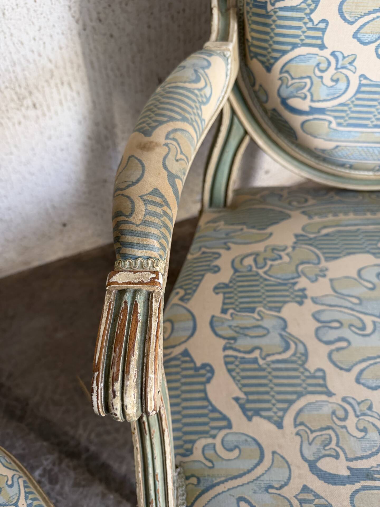 Louis XVI style armchair