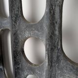 Brutalist Cast Aluminum Door Panel, 1960s